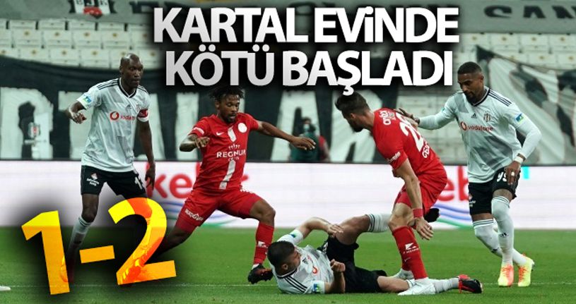 Beşiktaş 1 - Antalyaspor 2
