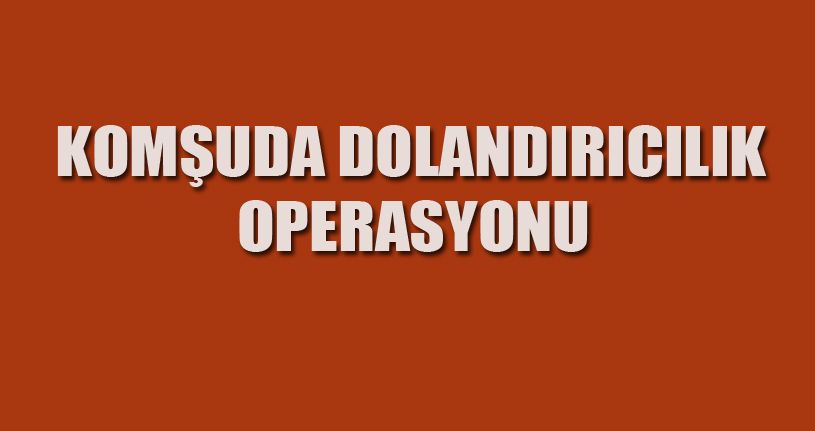 Bolu merkezli 8 ilde dolandırıcılık operasyonu: 16 gözaltı
