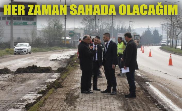 Başkan Yardımcısı Kasapoğlu Sahaya İndi