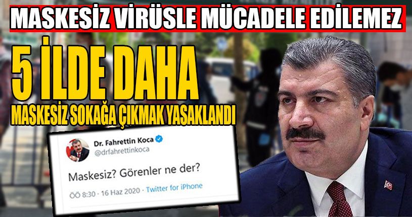 Maskesiz Virüsle Mücadele Edilemez