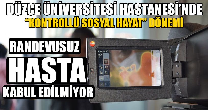 Hastaneye Randevusuz Hasta Kabul Edilmiyor