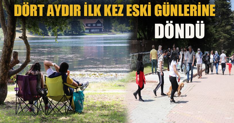 Gölcük Tabiat Parkı tatilci akınına uğradı