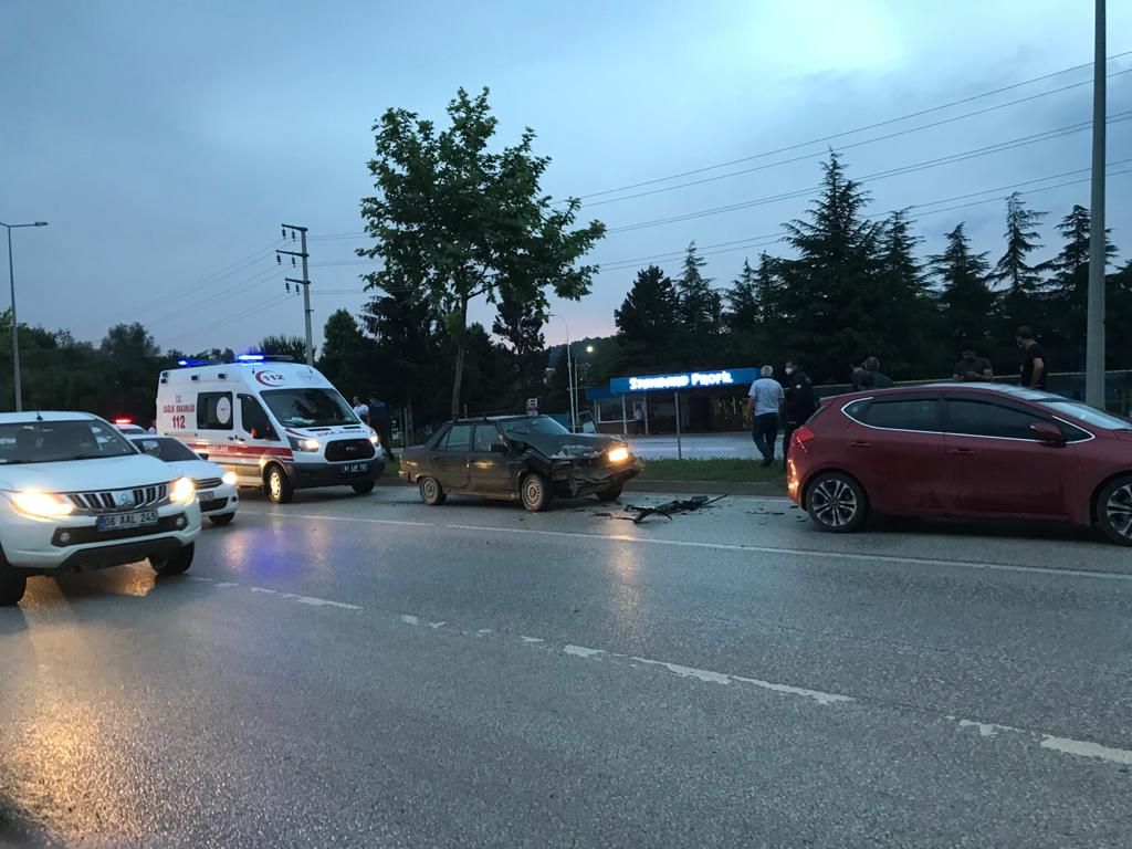 zincirleme trafik kazasi akcakoca tv