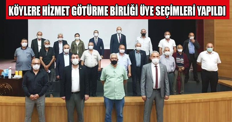 Köylere Hizmet Götürme Birliği Üye Seçimleri Yapıldı