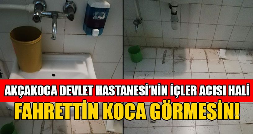Devlet Hastanesinin İçler Acısı Hali