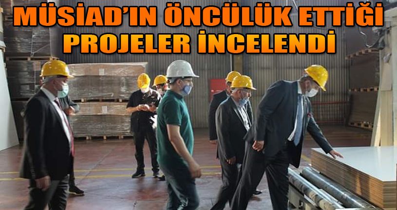 MÜSİAD Genel Başkanı Düzce'de İncelemelerde Bulundu