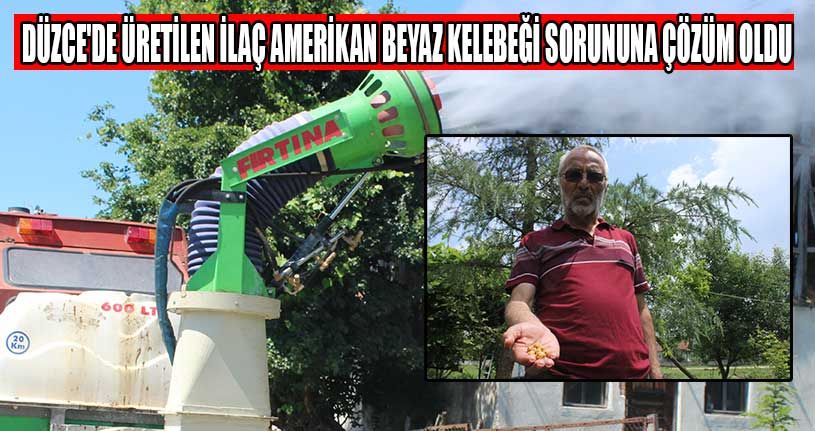 Düzce’de Üretilen İlaç Çare Oldu