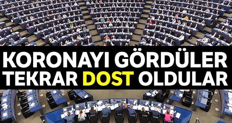 Koronayı gördüler tekrar 'dost' oldular