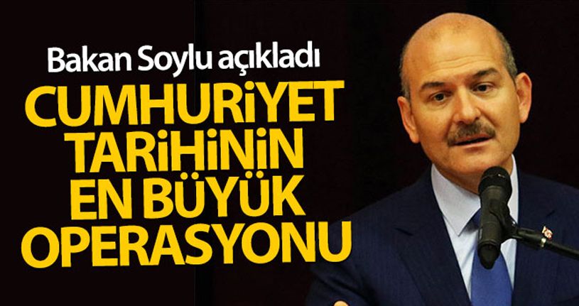 Zehir tacirlerine Cumhuriyet tarihinin en büyük operasyonu