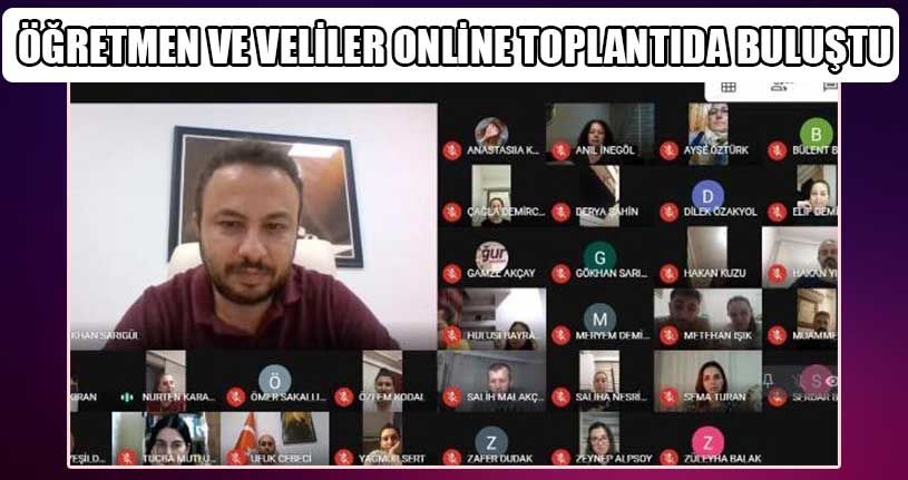 Öğretmen ve Veliler Online Toplantıda Buluştu