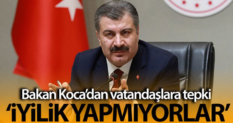 Bakan Koca tedbirsiz asker uğurlamalarına dikkat çekti