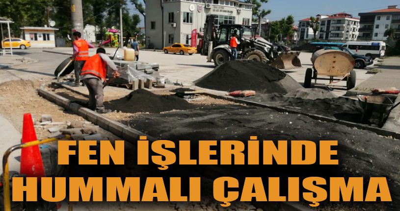 Fen İşleri Çalışıyor