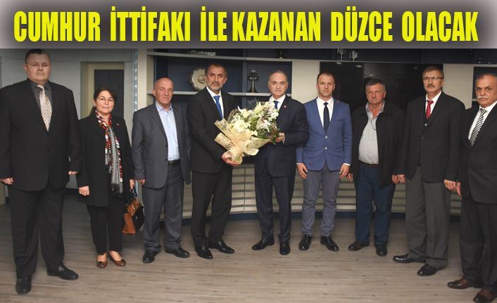 Omuz Omuza Düzce İçin Çalışacağız