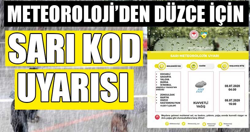 Kuvvetli Yağış Geliyor!