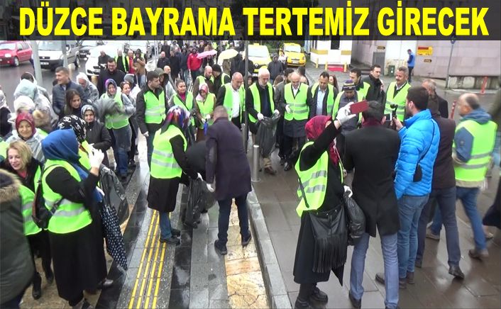 Düzce baharda tertemiz olacak