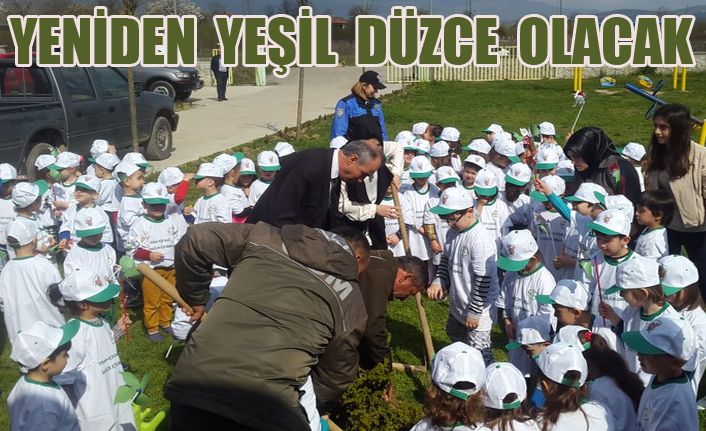 Bin 200 fidan toprakla buluştu