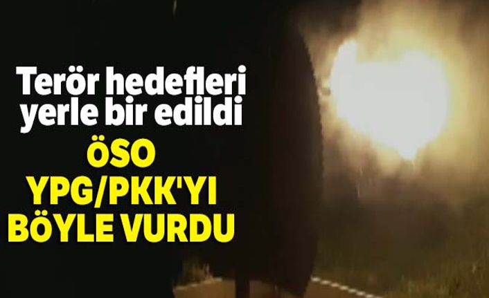 ÖSO, YPG/PKK'yı böyle vurdu