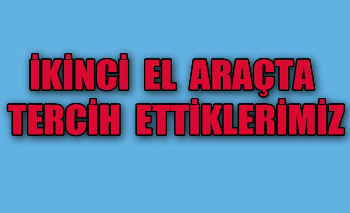 Türkiye'nin ikinci elde kombini