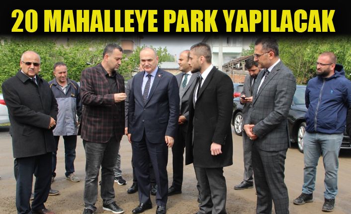 Başkan Özlü sahaya indi