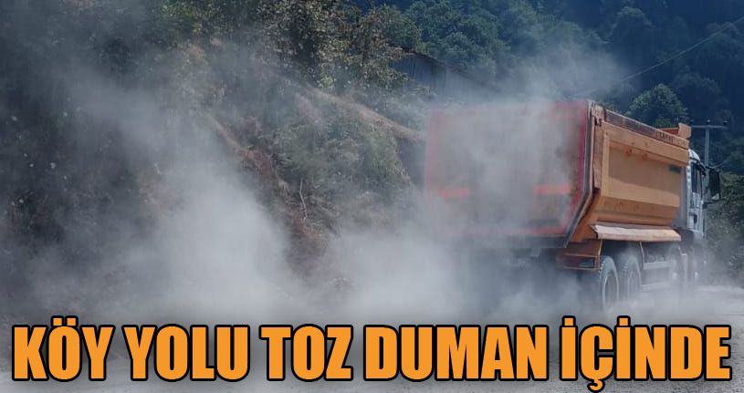 Akçakoca Yenice Köyü Toz Duman