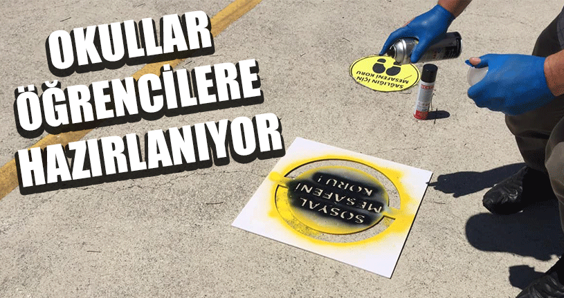 Okullarda Hazırlıklar Başladı