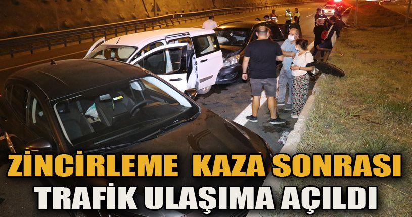 TEM Otoyolu Bolu Dağı İstanbul yönü trafiğe açıldı