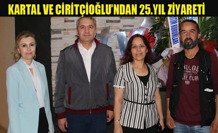 Kartal ve Ciritçioğlu, 25. yılı unutmadı