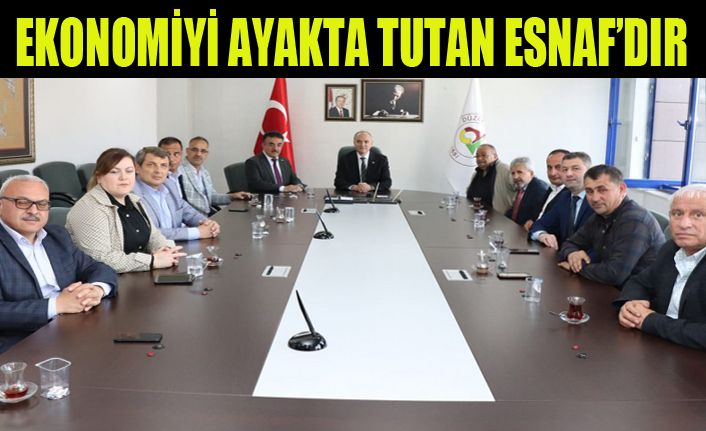 Esnaf Odalarından Özlü'ye Ziyaret
