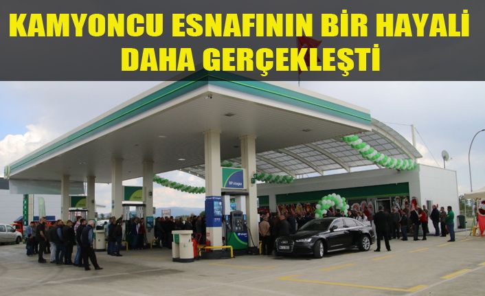 300 ortaklı taşıyıcılar kooperatifi kendi istasyonunu açtı
