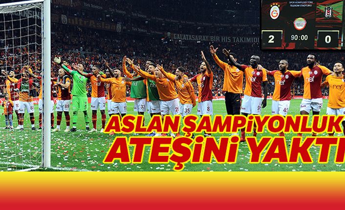 Galatasaray:2-0 Beşiktaş