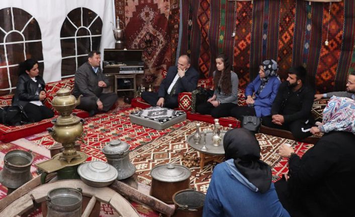 Başkan Özlü’den sürpriz ziyaret