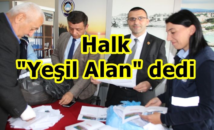 Akçakoca Kordon yeşil kalacak