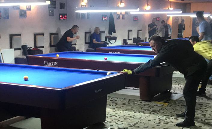 3 Bant Bilardo Turnuvası Başladı