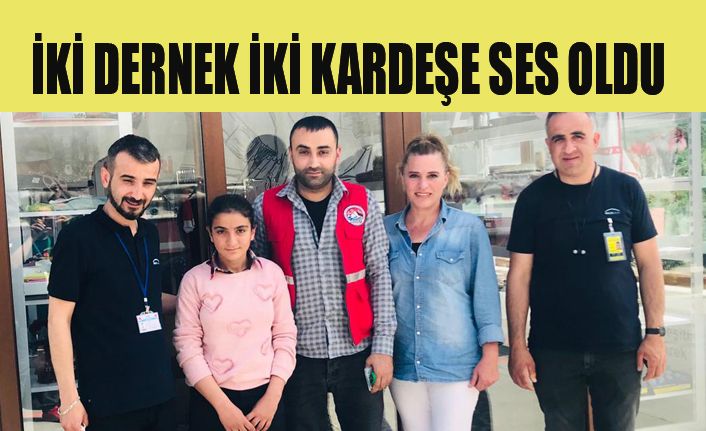 Elif ve kardeşinin duyma sevinci