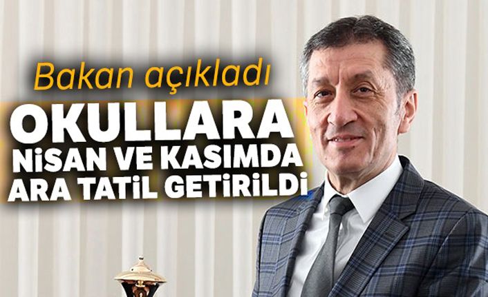 Bakan Yeni Eğitim Takvimini Açıkladı
