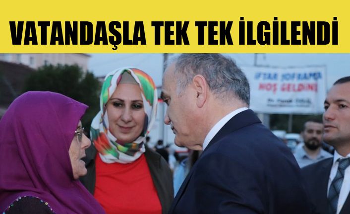 Nusrettin Mahallesinde Mahalle İftarı