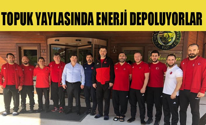 Serbest Güreş Milli Takım Kampı Topuk Yaylasında