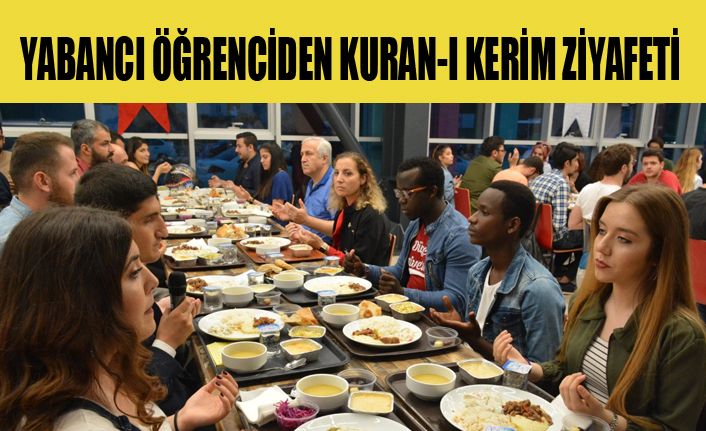 Rektör Öğrencilerle İftar Yaptı