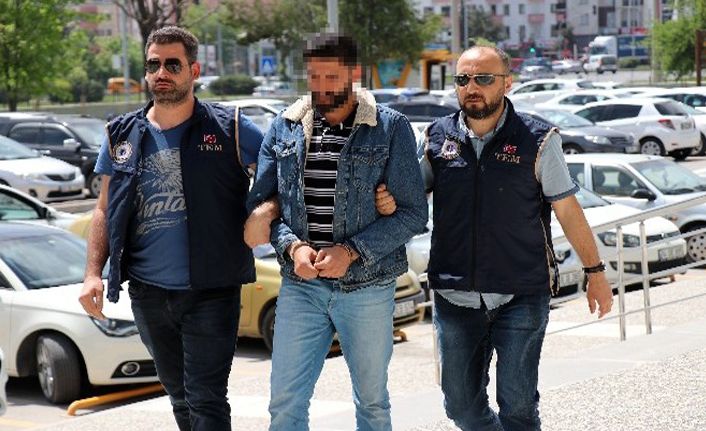 Sosyal medyadan terör örgütü propagandası yapan işçi adliyeye sevkedildi