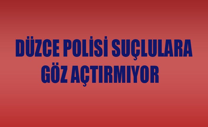 Düzce polisi suçlulara göz açtırmıyor