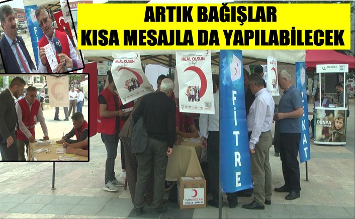 Kızılay bağışlarınızı bekliyor