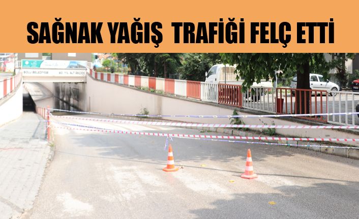 Alt geçitler trafiğe kapatıldı