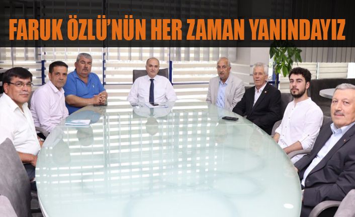 Muhtarlardan Tam Destek