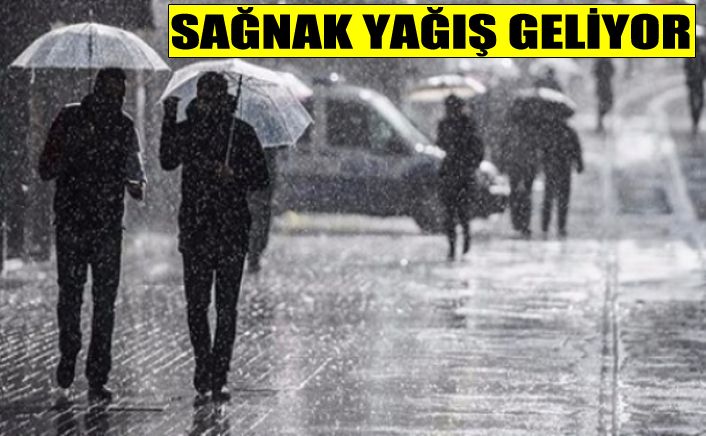 Cuma günü Sağanak yağış etkili olacak