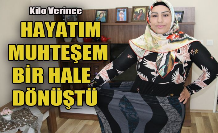 Üç çocuk annesi kadın 170 kilodan 83 kiloya düştü