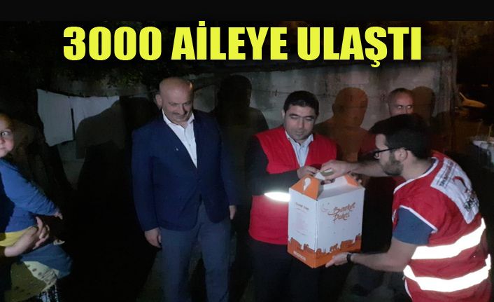 Kızılay Düzce Şubesi Boğaziçi’nde Ramazan Kolisi Dağıttı