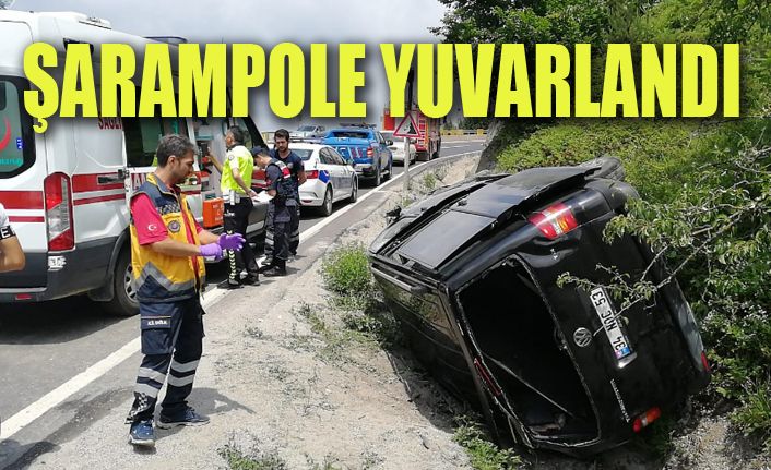 Bolu Dağında kaza 1 kişi öldü 3 kişi yaralandı