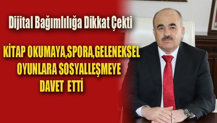 Vali Zülkif Dağlı'dan Karne Mesajı