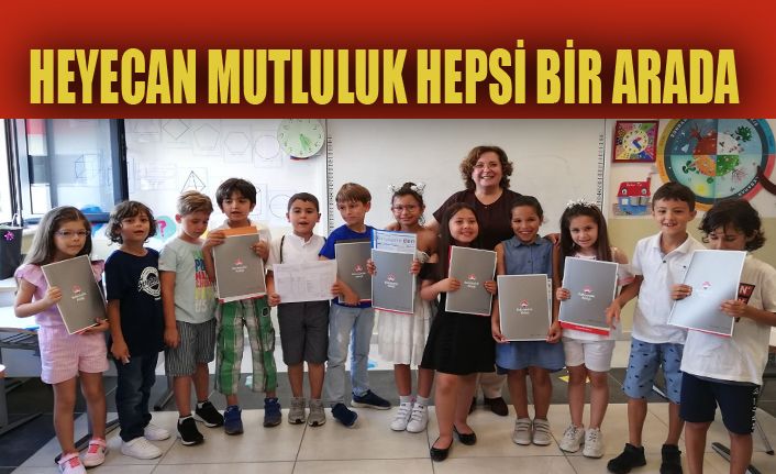 Bahçeşehir Koleji’nde ilk karne heyecanı