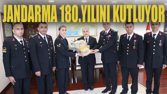 Jandarma’dan 180. Yıl ziyareti